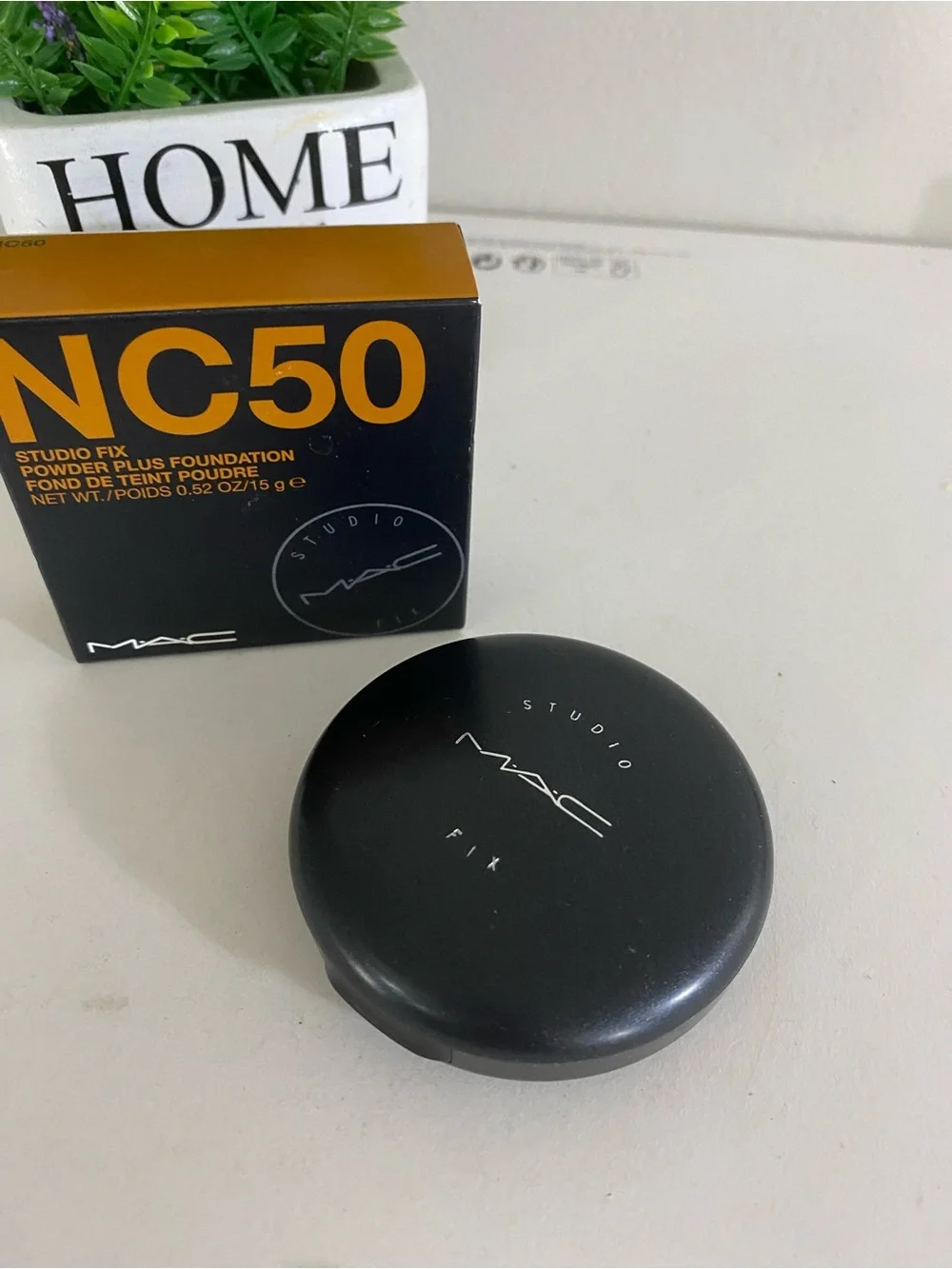 NC50~ MAC Studio Fix Powder Plus Foundation, Full Size, 15g, Original Formula